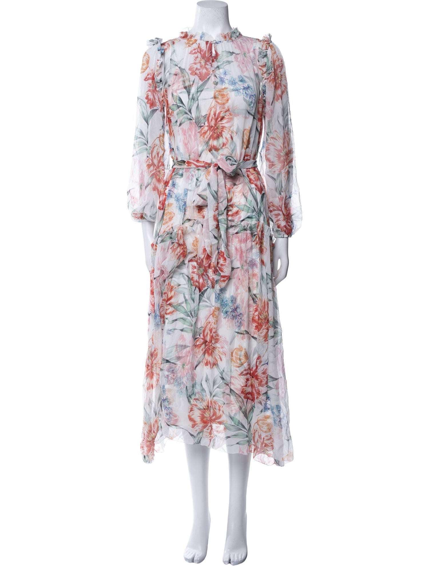 Christy Lynn Silk Long Dress