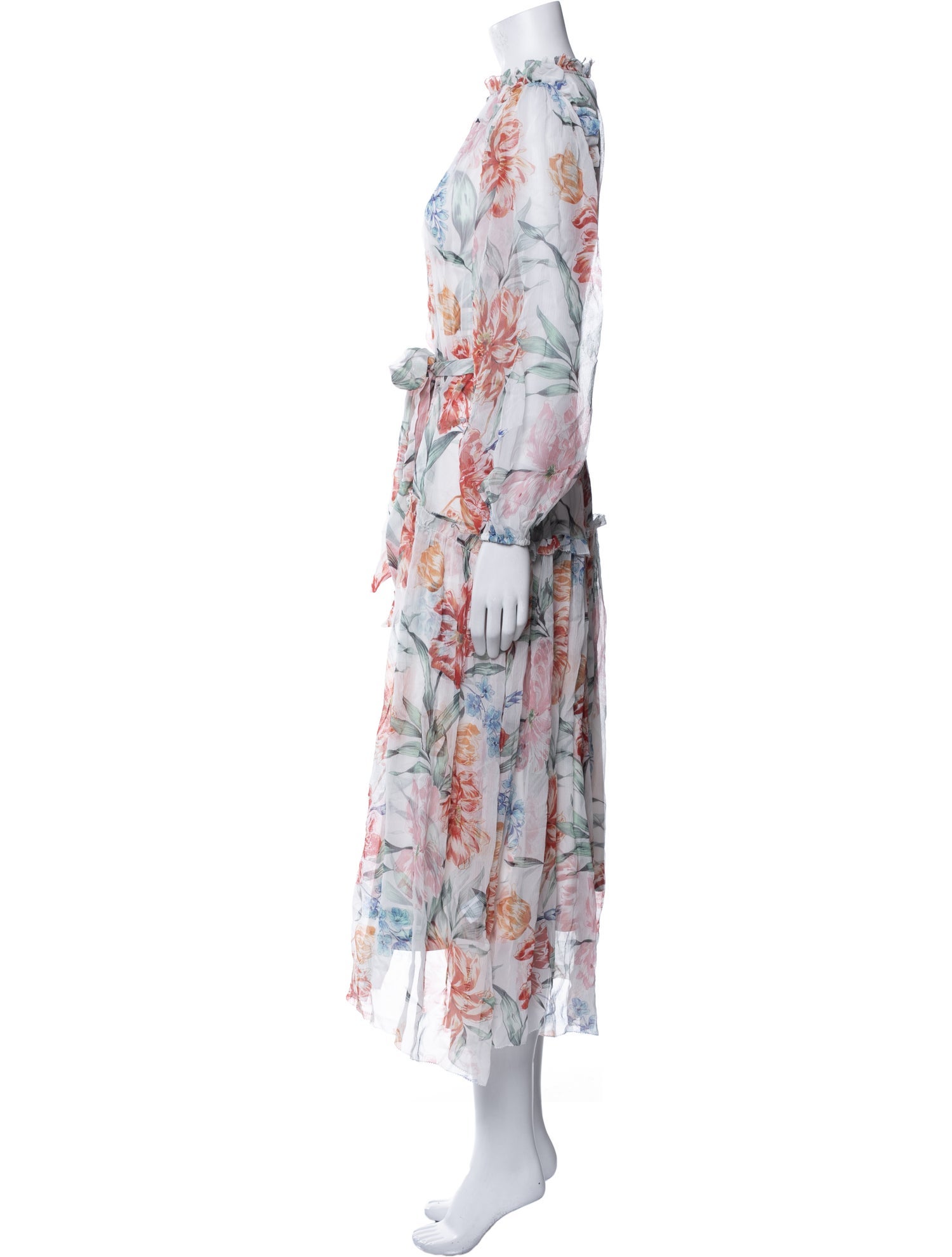 Christy Lynn Silk Long Dress