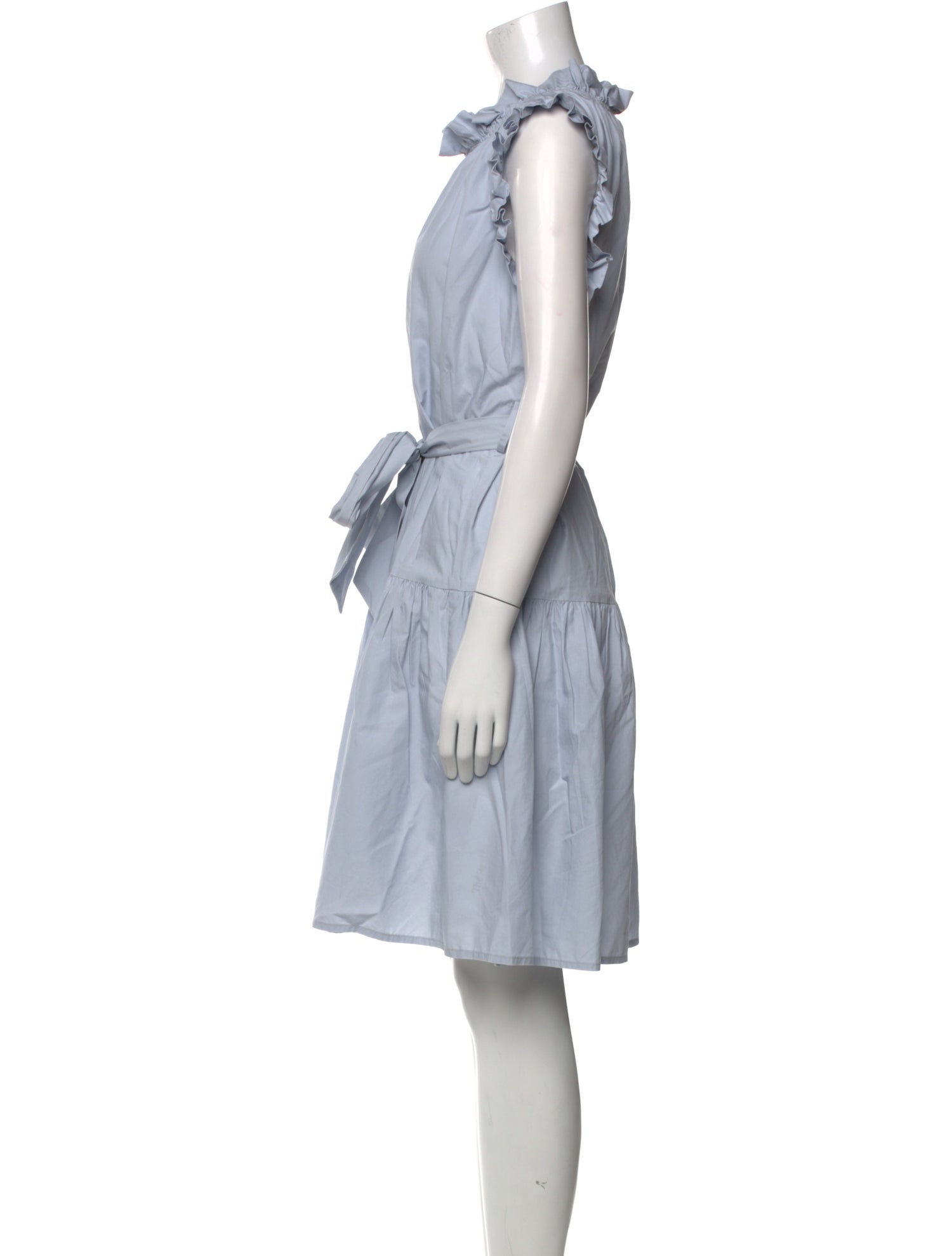 Christy Lynn Mock Neck Knee-Length Dress