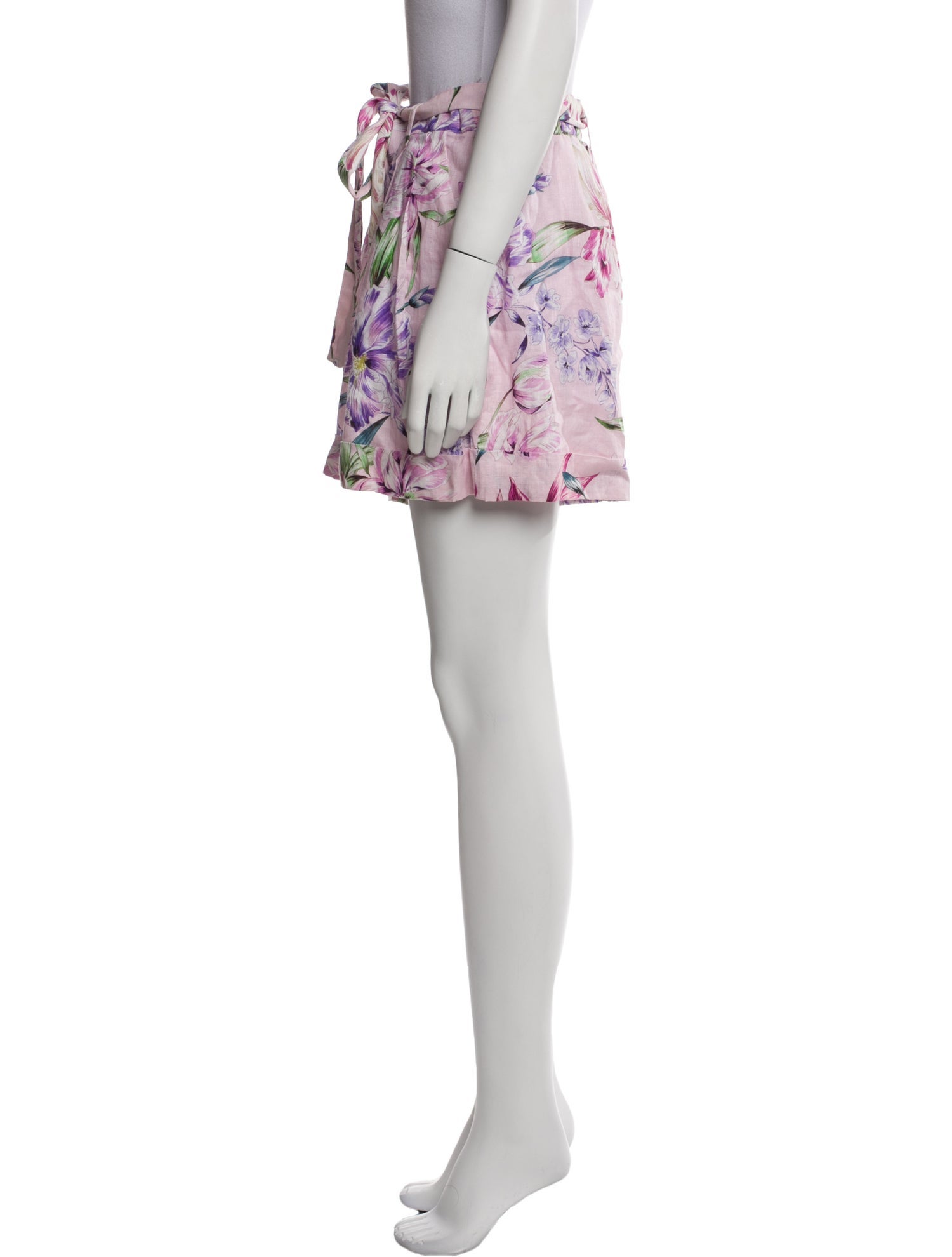 Christy Lynn Linen Mini Shorts