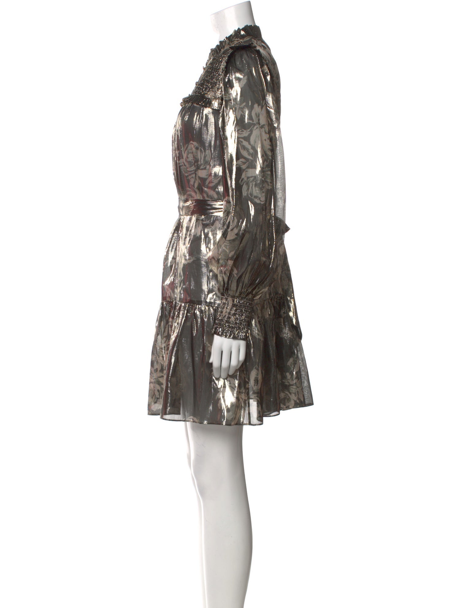 Christy Lynn Silk Mini Dress w/ Tags