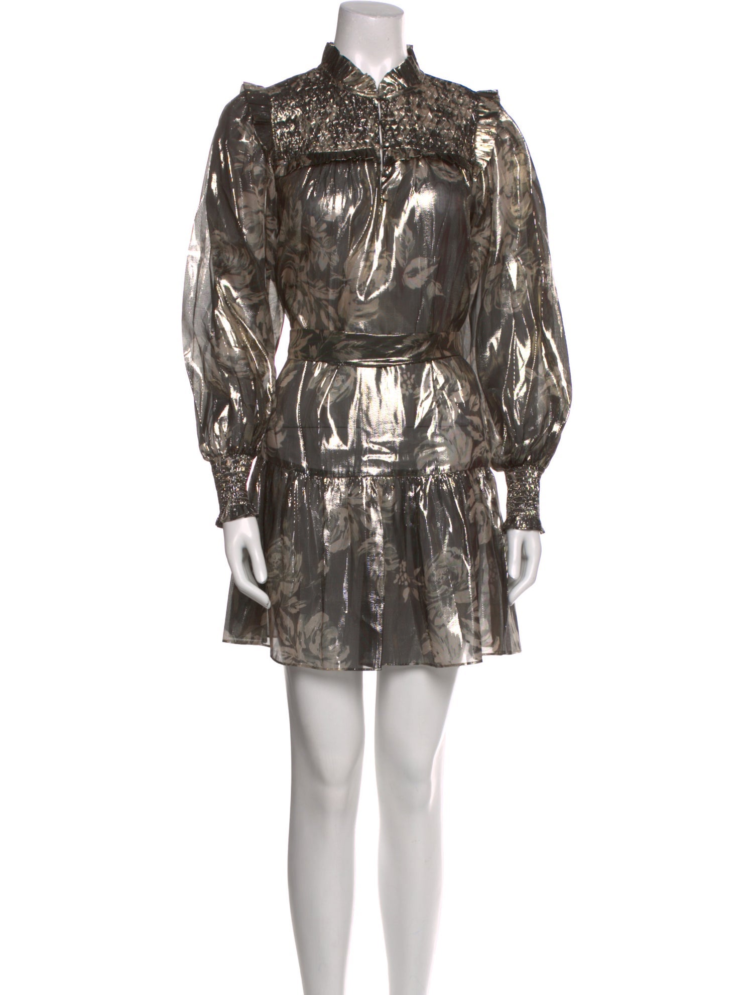 Christy Lynn Silk Mini Dress w/ Tags