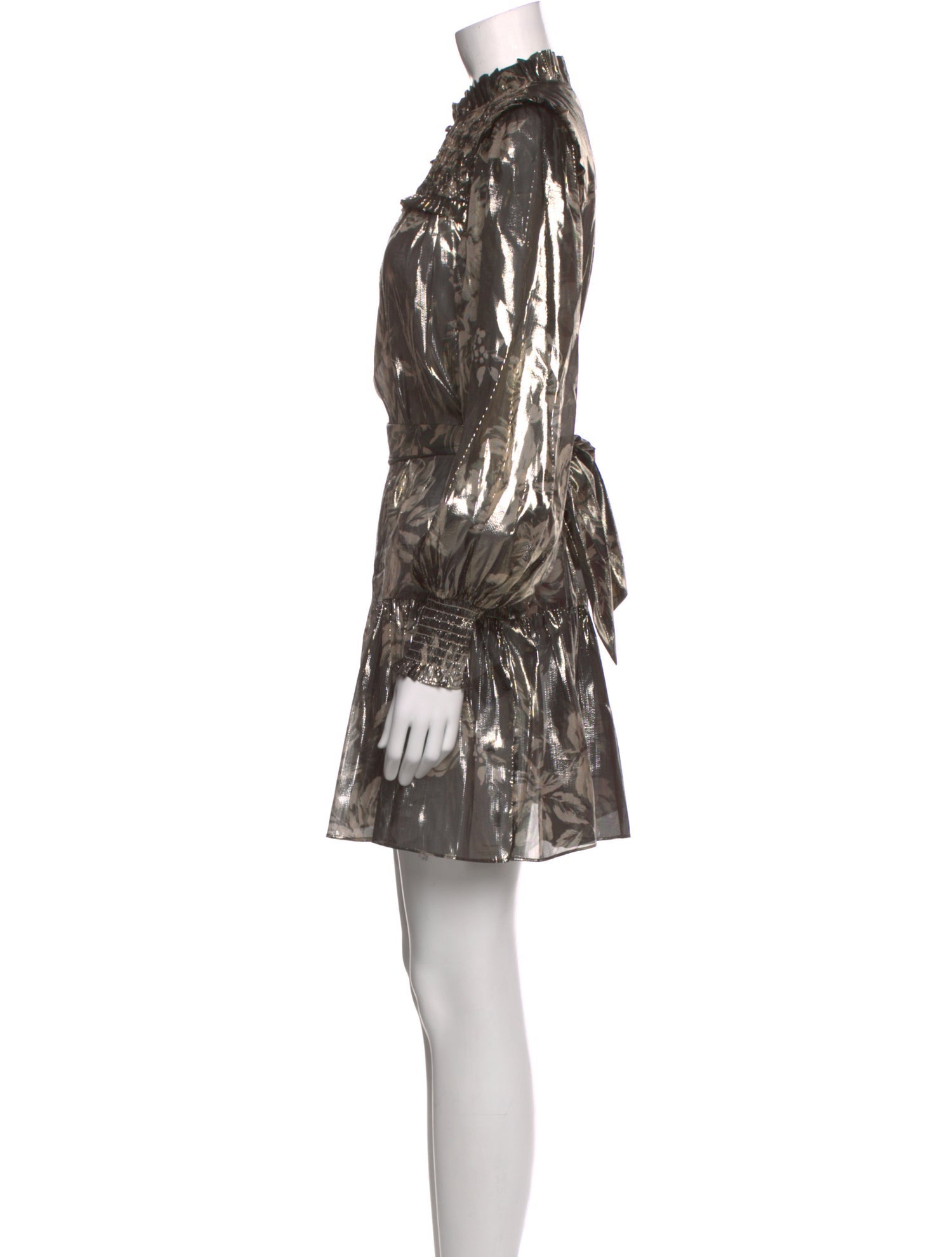 Christy Lynn Silk Mini Dress w/ Tags