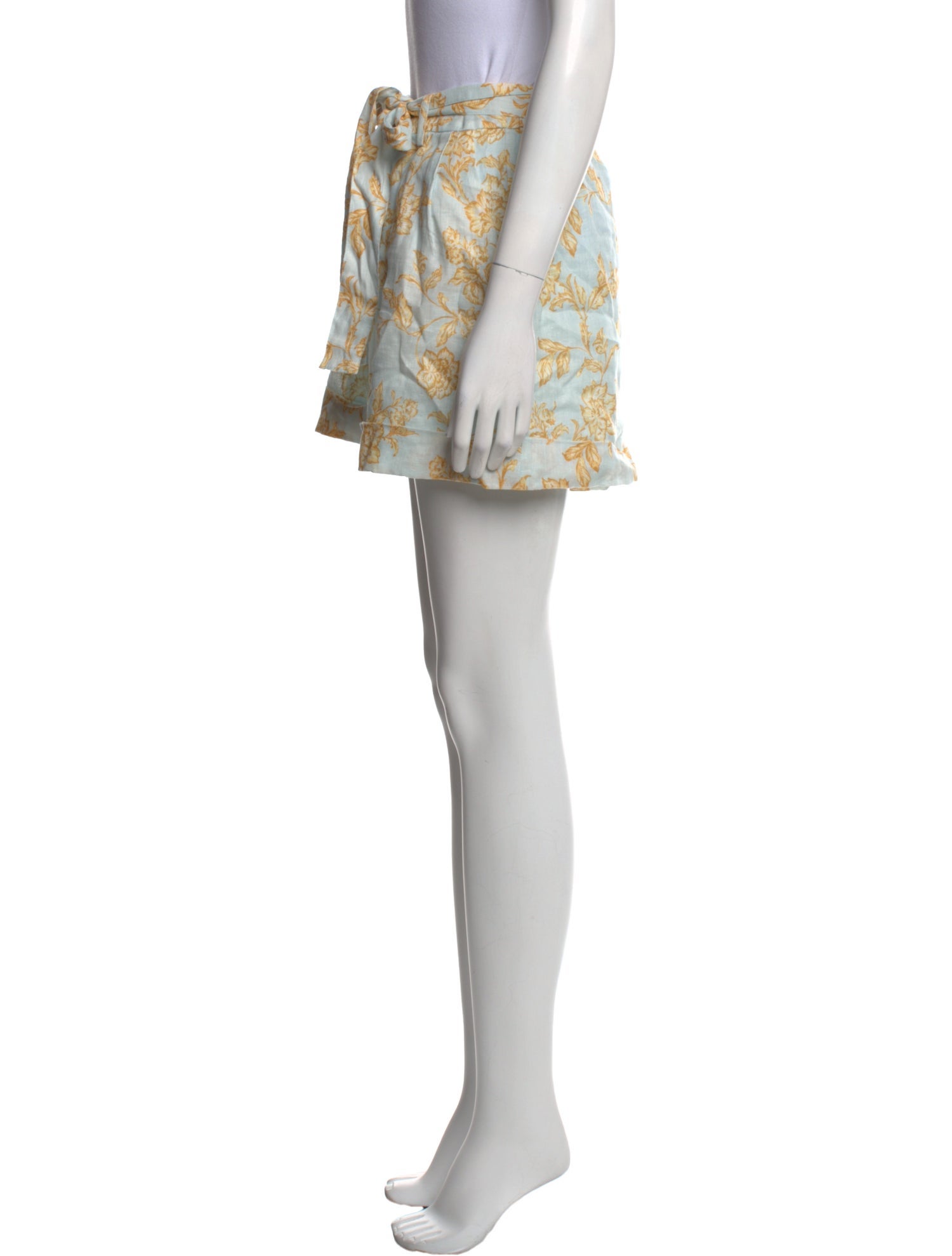 Christy Lynn Linen Mini Shorts