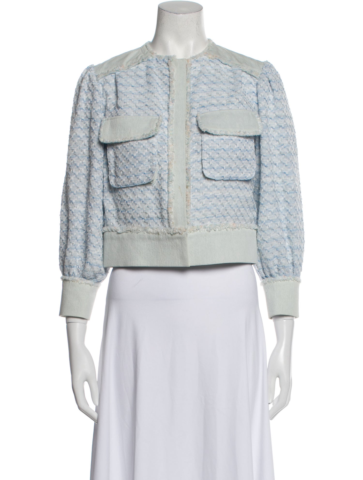 Christy Lynn Tweed Pattern Jacket