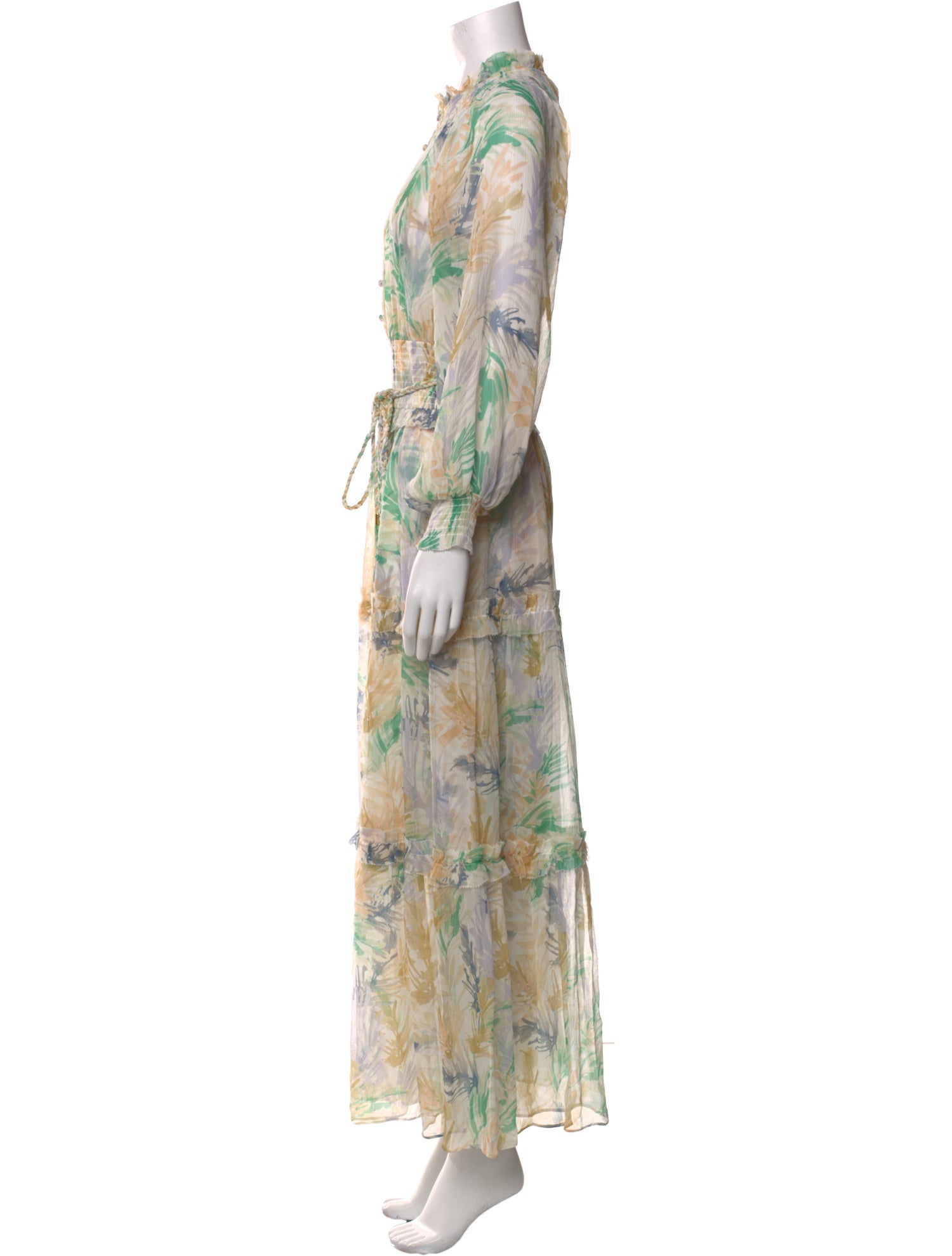 Christy Lynn Silk Long Dress