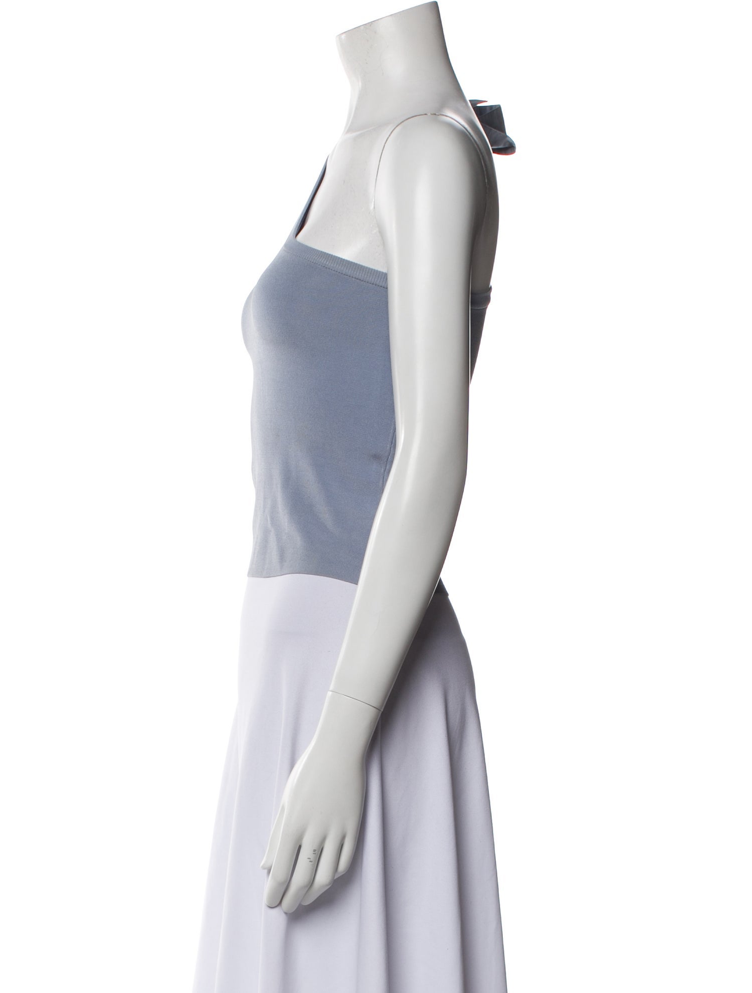 Christy Lynn One-Shoulder Sleeveless Crop Top