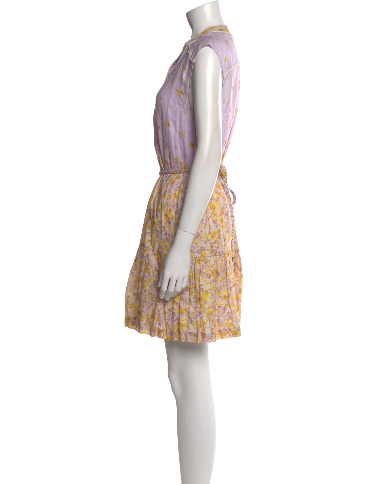 Christy Lynn Floral Print Mini Dress