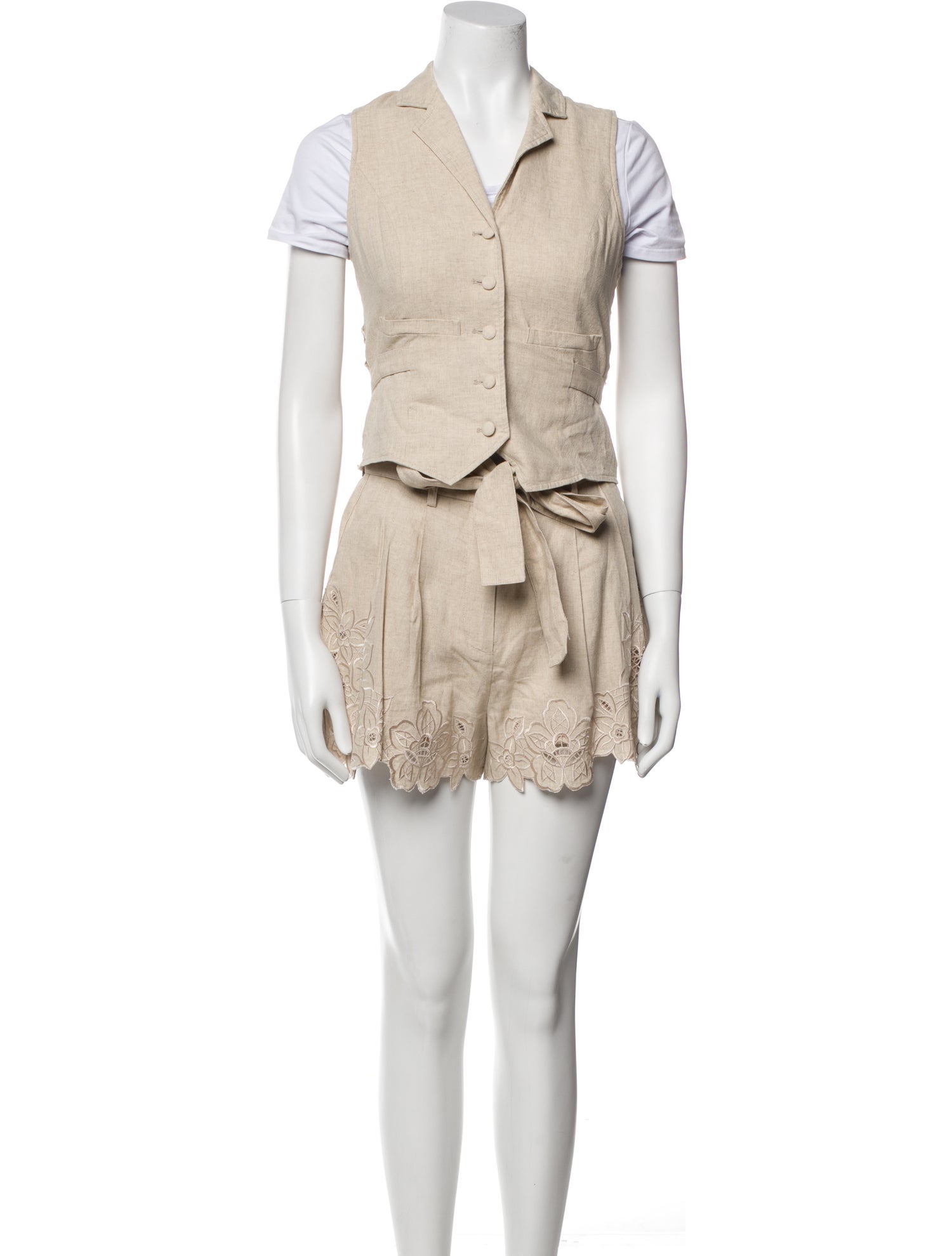 Christy Lynn Linen Short Set w/ Tags