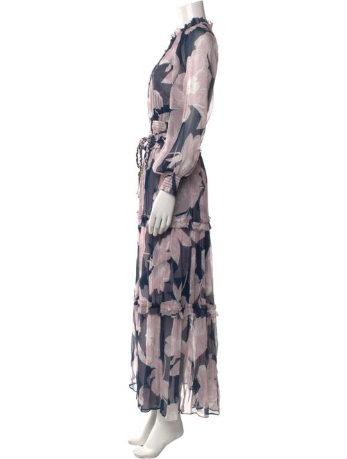 Christy Lynn Silk Long Dress