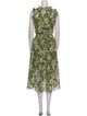 Christy Lynn Floral Print Midi Length Dress