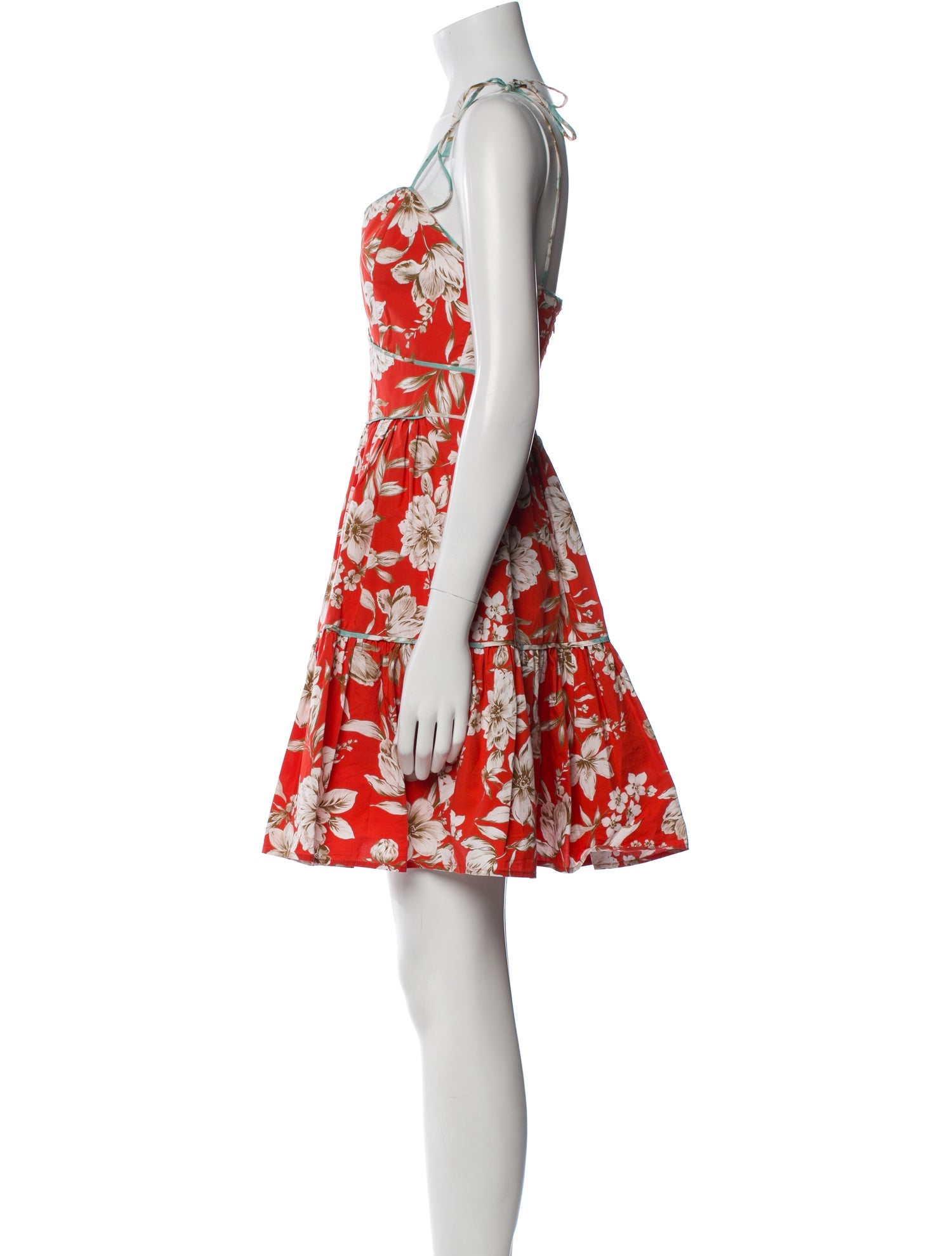 Christy Lynn Floral Print Knee-Length Dress
