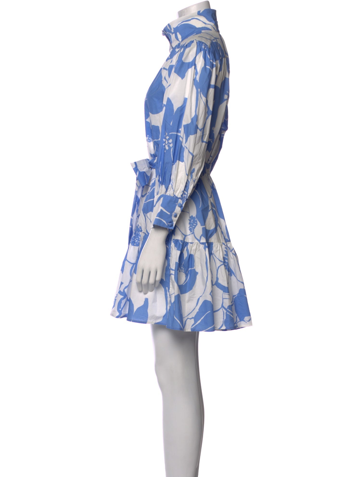 Christy Lynn Floral Print Knee-Length Dress