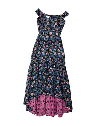 Christy Lynn Floral Print Long Dress
