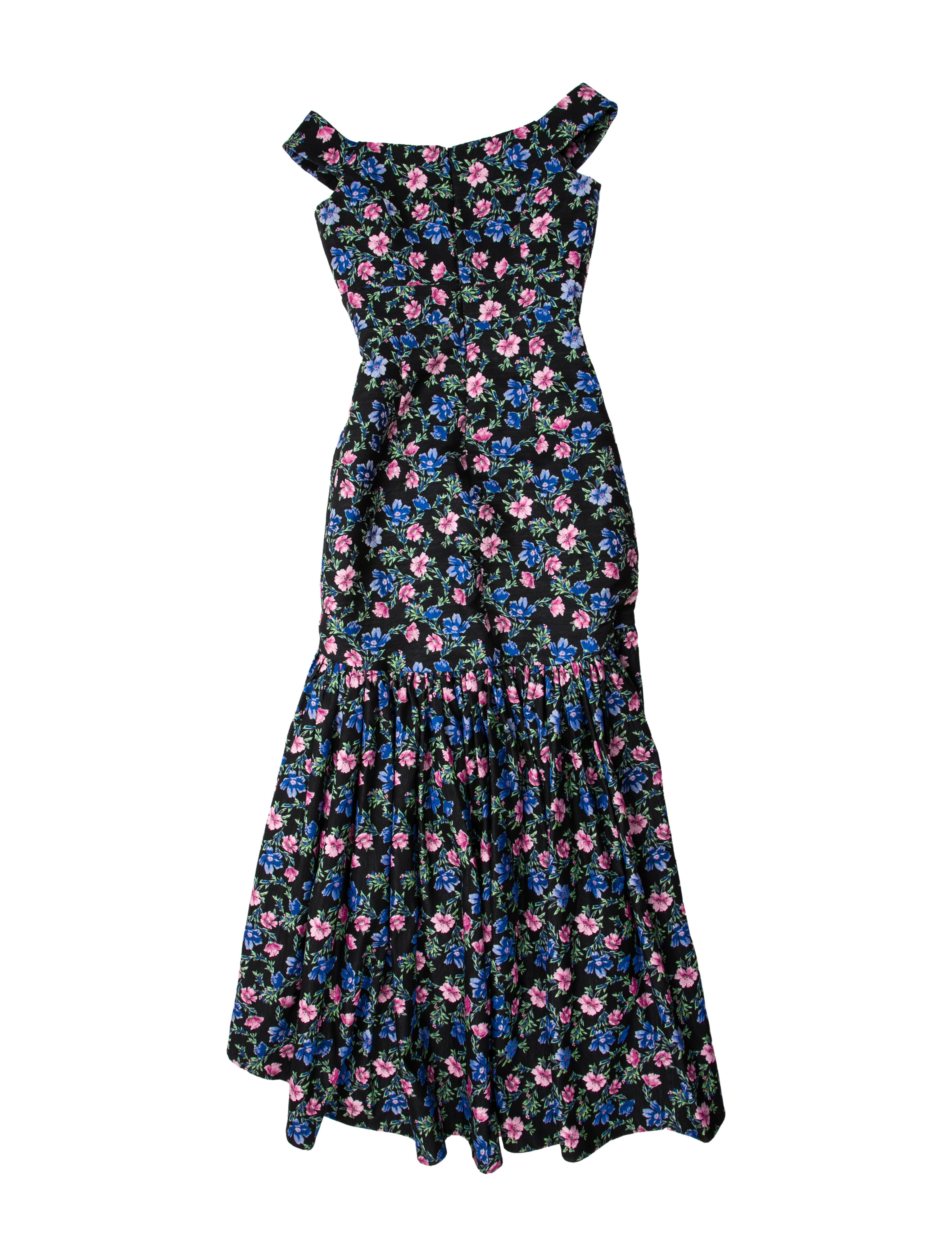 Christy Lynn Floral Print Long Dress