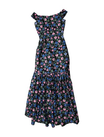 Christy Lynn Floral Print Long Dress