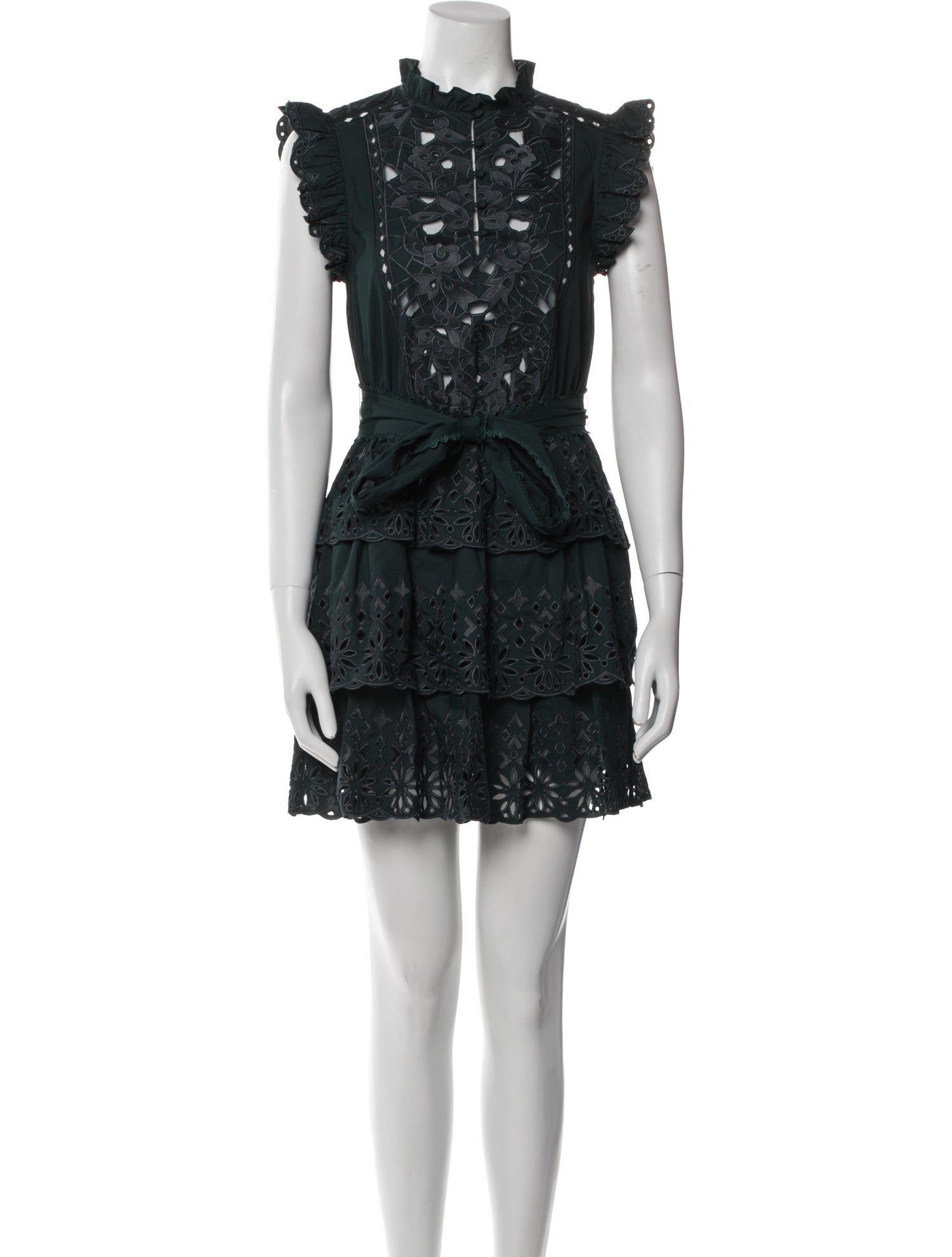 Christy Lynn Mock Neck Mini Dress