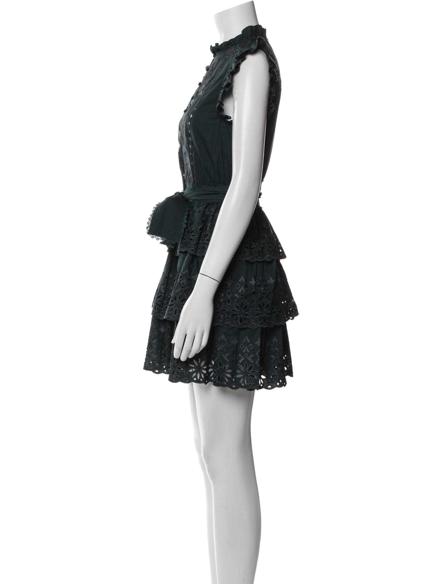 Christy Lynn Mock Neck Mini Dress