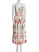 Christy Lynn Floral Print Long Dress