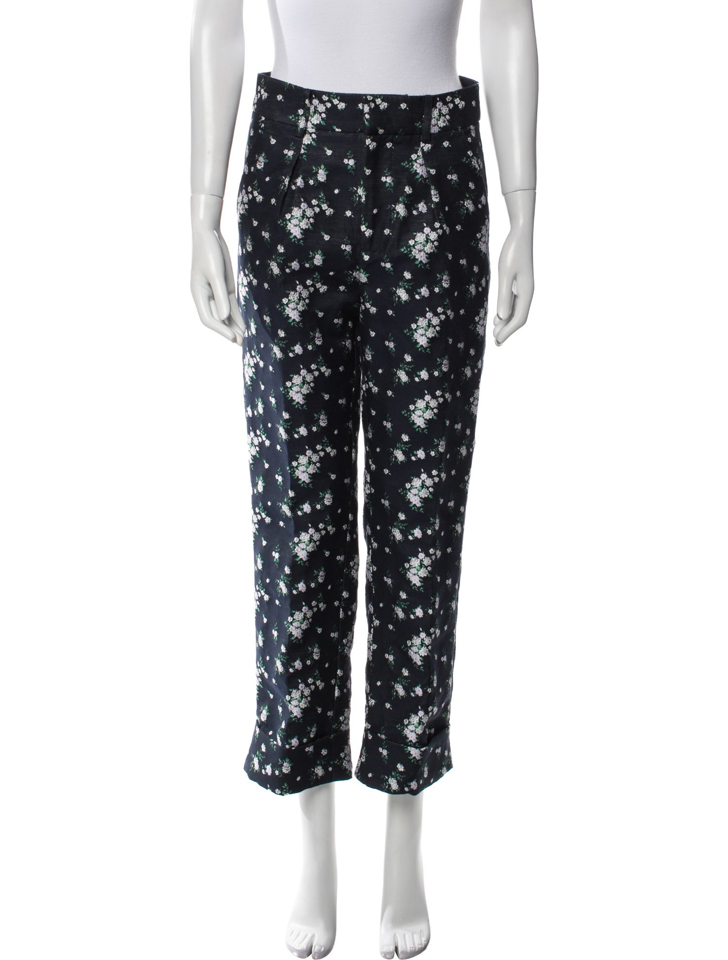 Christy Lynn Floral Print Wide Leg Pants