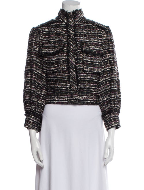 Christy Lynn Tweed Pattern Evening Jacket