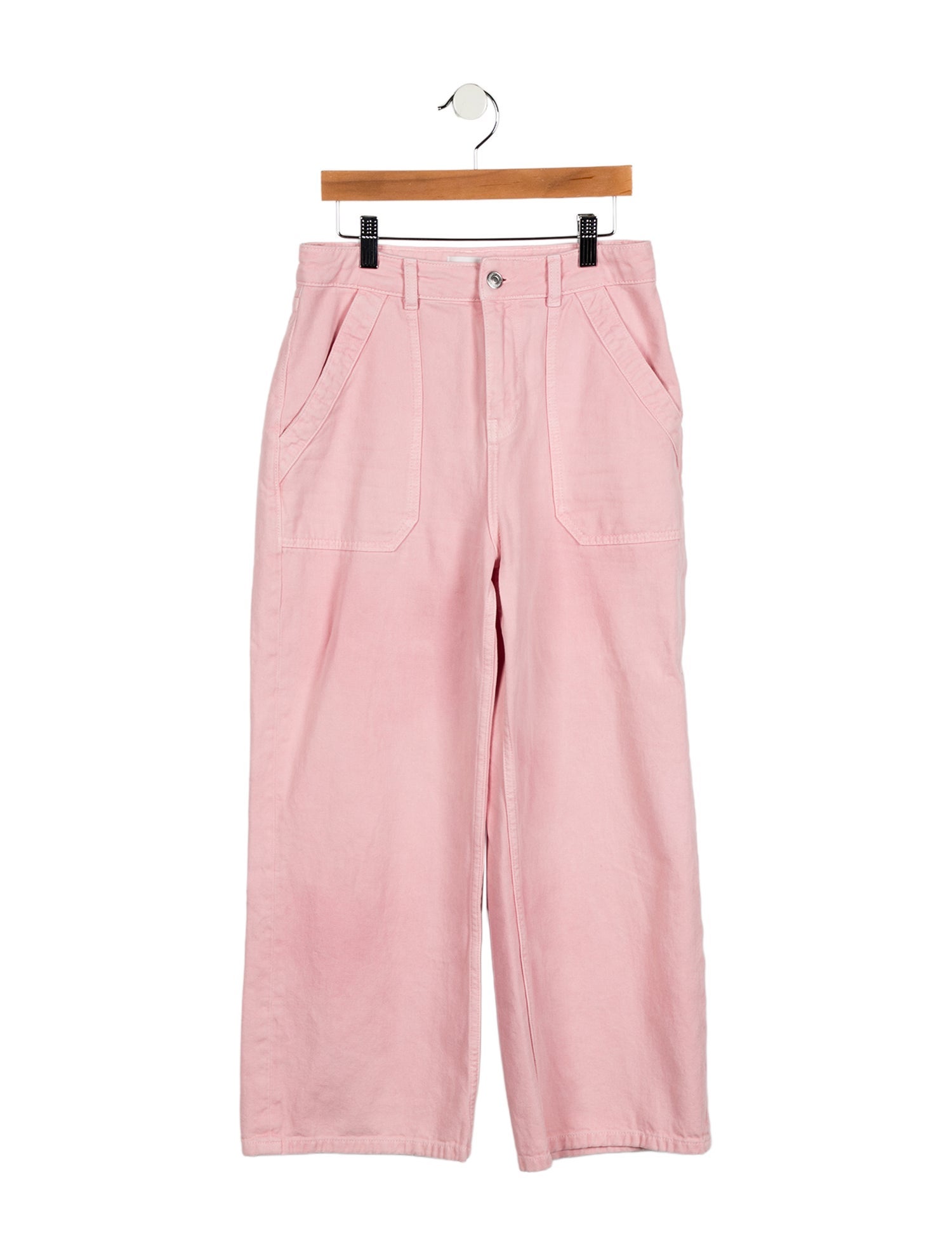 Christy Lynn Mid-Rise Wide Leg Jeans