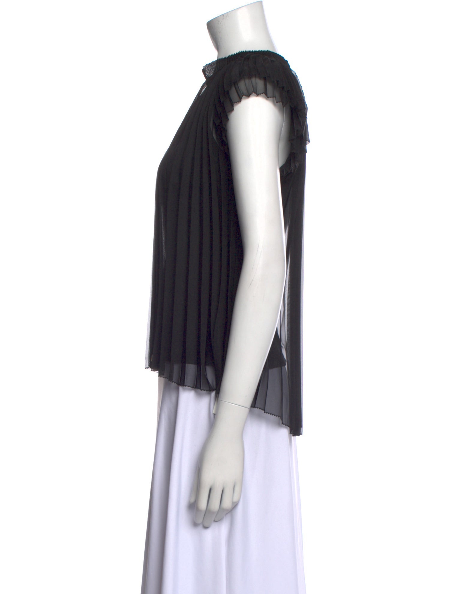 Christy Lynn V-Neck Short Sleeve Blouse