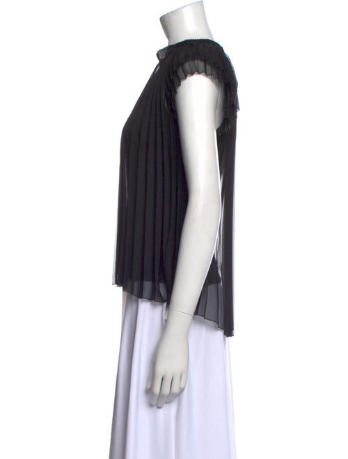 Christy Lynn V-Neck Short Sleeve Blouse