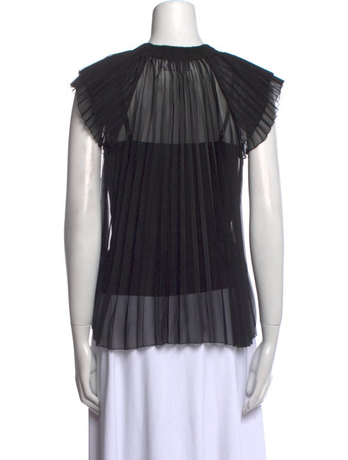 Christy Lynn V-Neck Short Sleeve Blouse