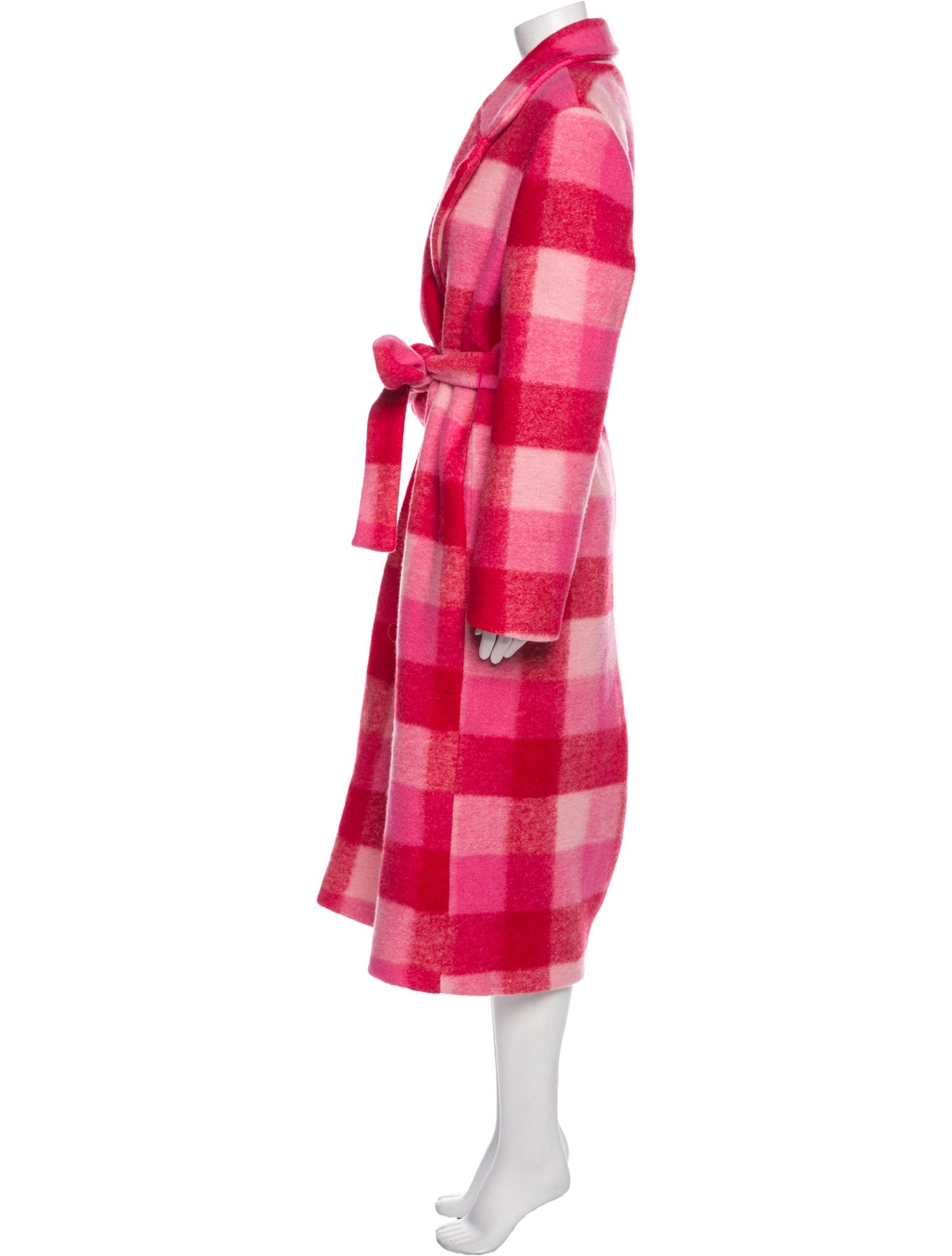 Christy Lynn Plaid Print Coat