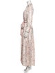Christy Lynn Silk Long Dress