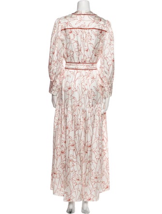 Christy Lynn Silk Long Dress