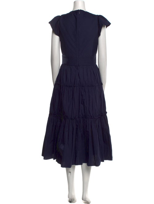 Christy Lynn V-Neck Midi Length Dress