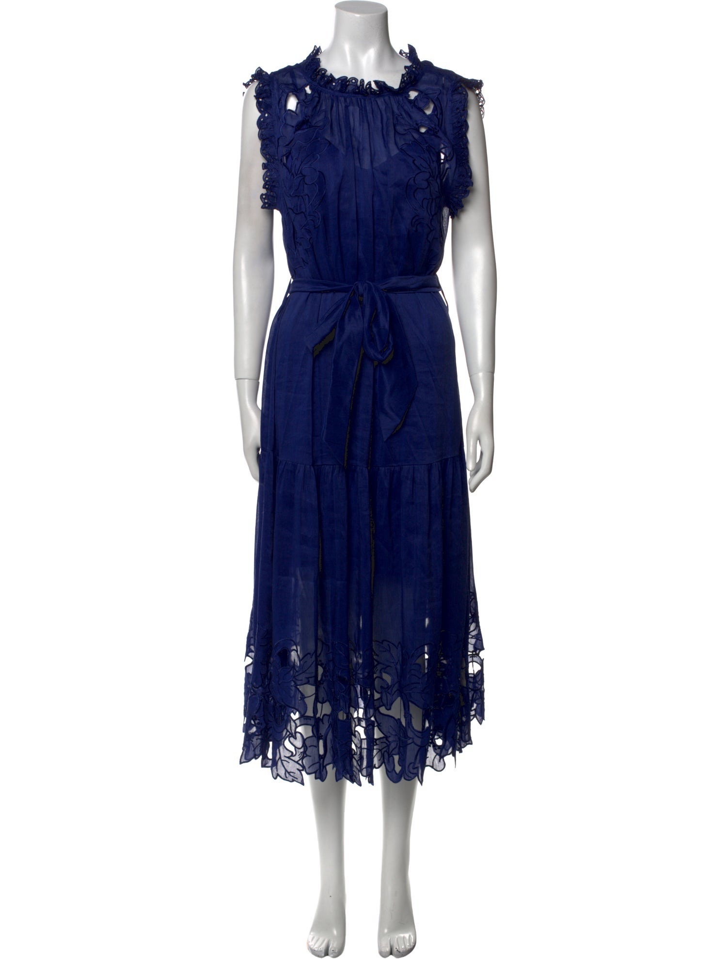 Christy Lynn Crew Neck Long Dress