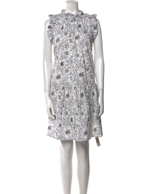 Christy Lynn Floral Print Knee-Length Dress