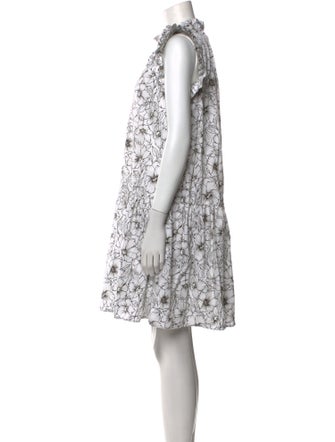 Christy Lynn Floral Print Knee-Length Dress