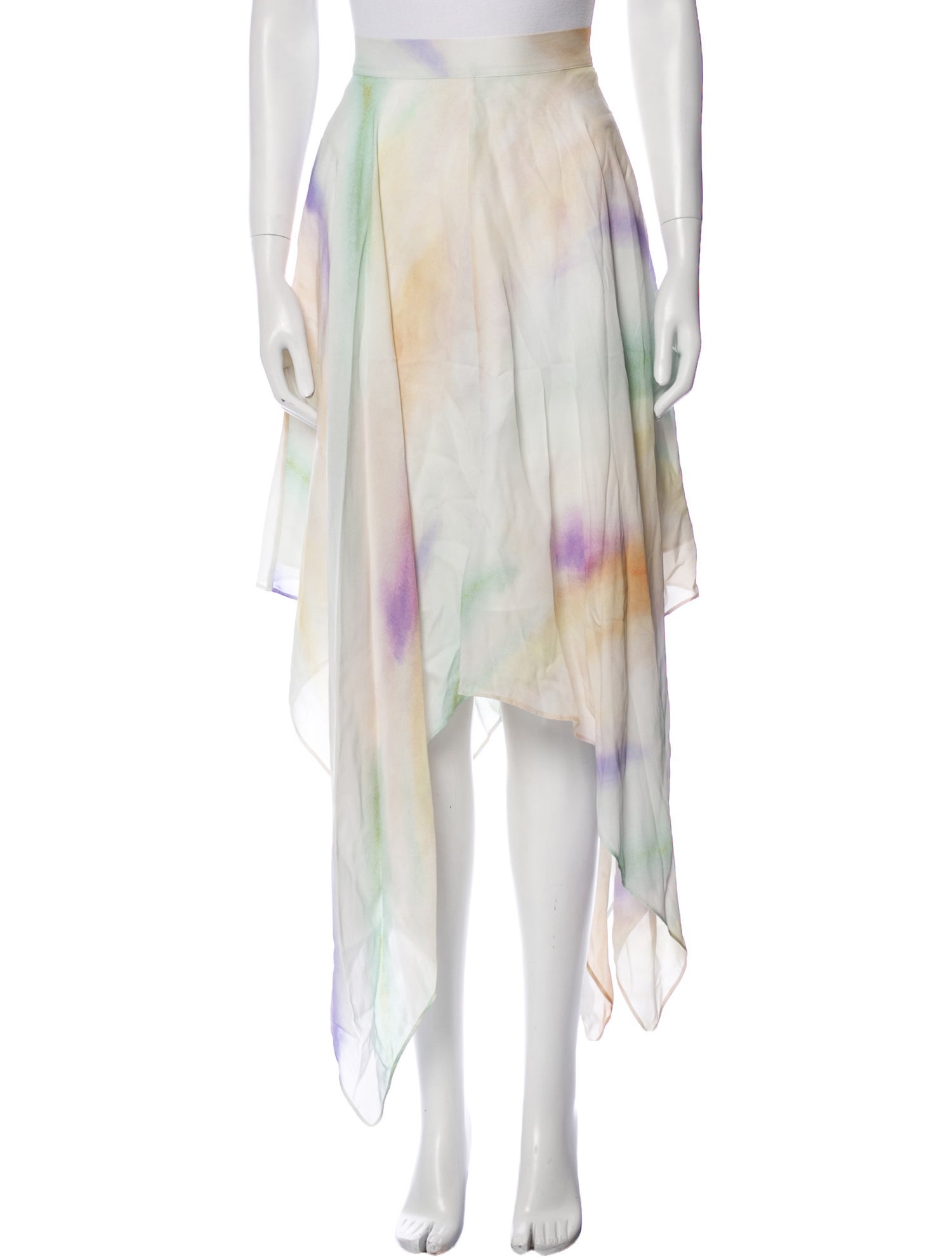 Christy Lynn Silk Long Skirt w/ Tags