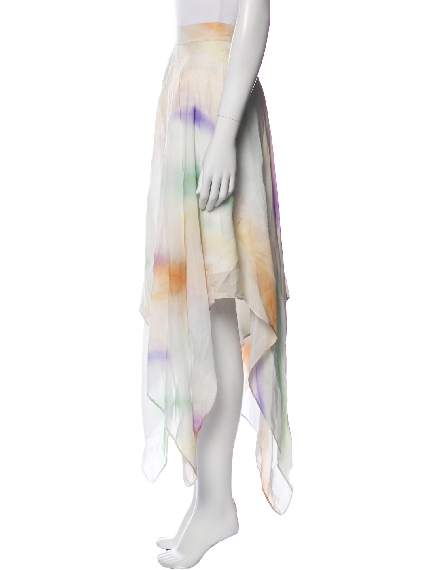 Christy Lynn Silk Long Skirt w/ Tags