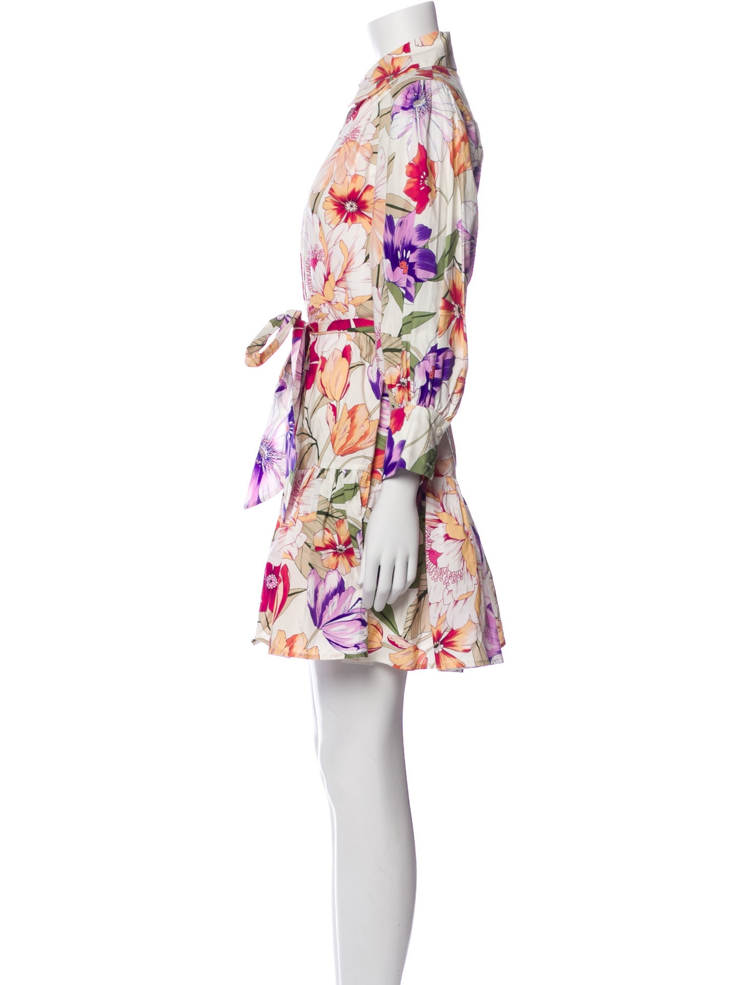 Christy Lynn Floral Print Mini Dress w/ Tags
