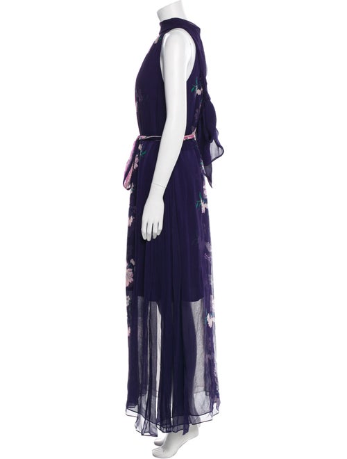 Christy Lynn Silk Long Dress