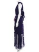 Christy Lynn Silk Long Dress