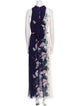 Christy Lynn Silk Long Dress