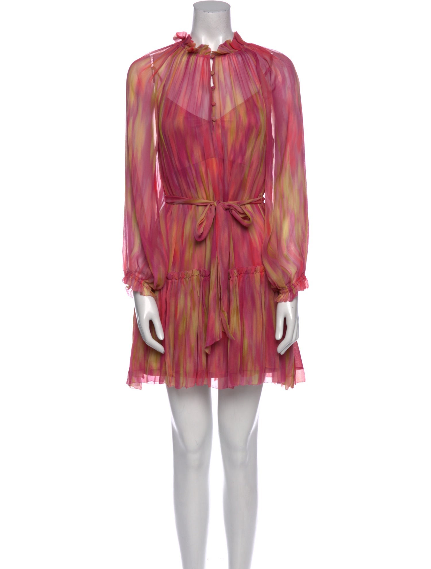 Christy Lynn Silk Mini Dress