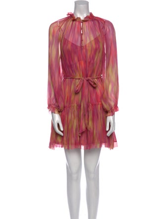 Christy Lynn Silk Mini Dress