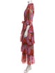 Christy Lynn Silk Long Dress