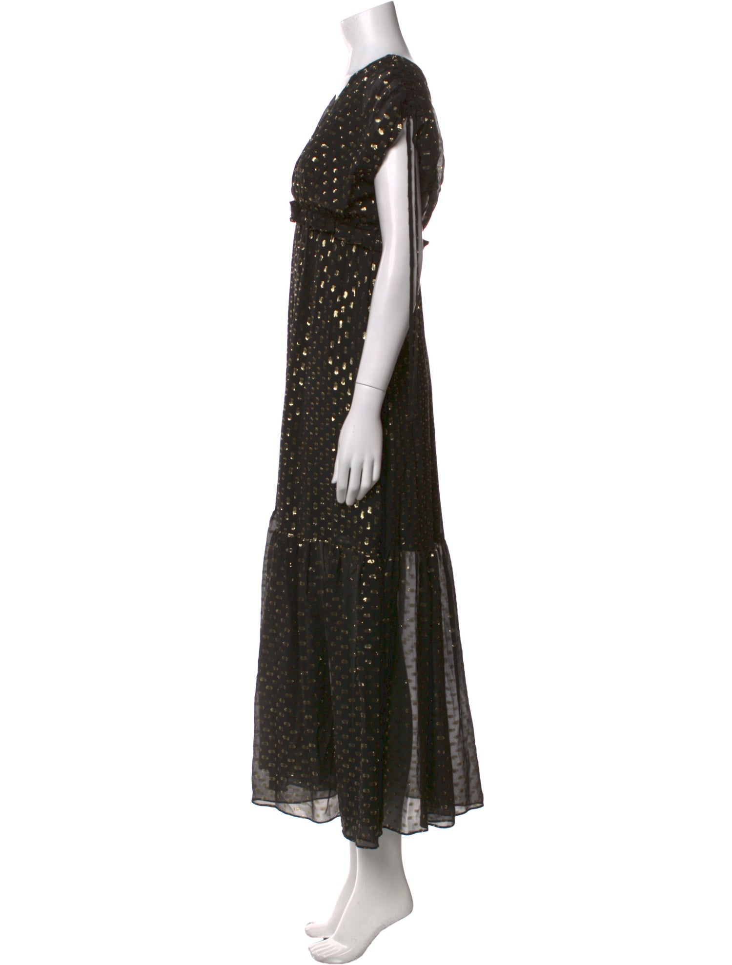 Christy Lynn Silk Long Dress