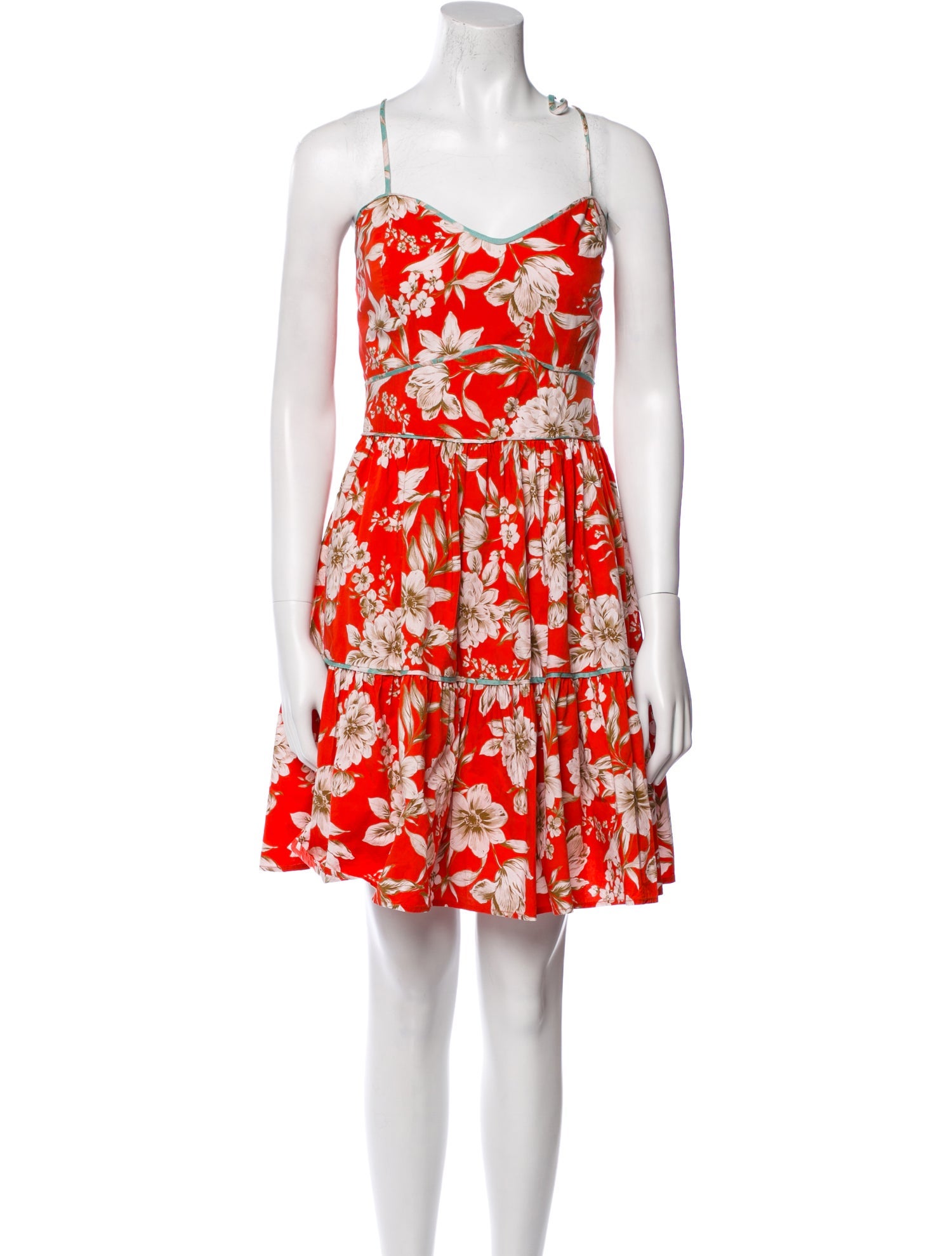 Christy Lynn Floral Print Knee-Length Dress
