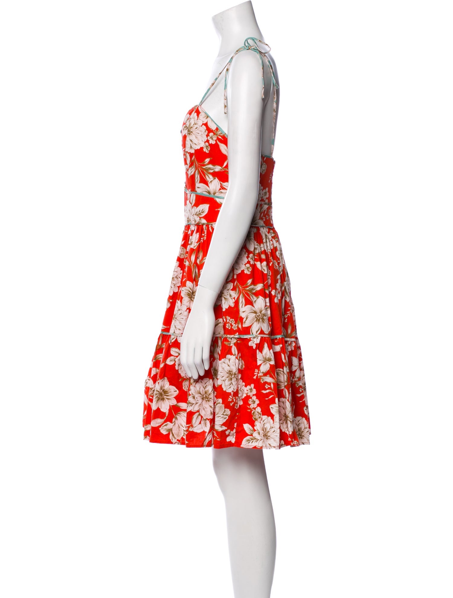 Christy Lynn Floral Print Knee-Length Dress