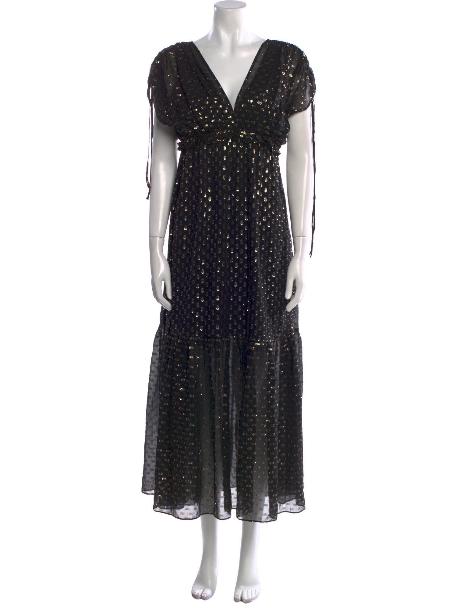 Christy Lynn Silk Long Dress w/ Tags