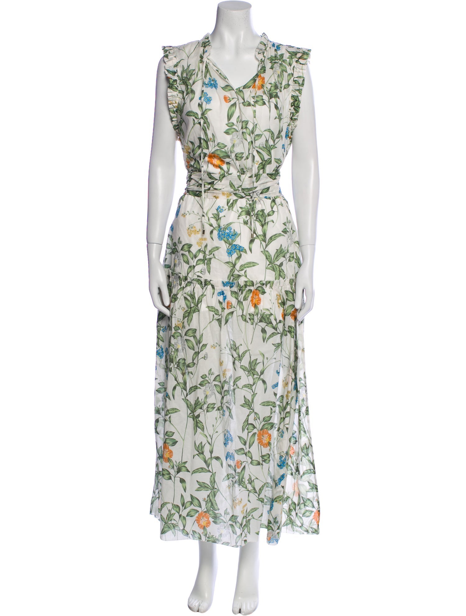 Christy Lynn Floral Print Long Dress
